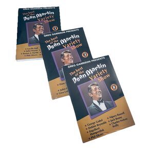 THE BEST OF THE DEAN MARTIN VARIETY SHOW ~ Volume 1, 3, 8 (VHS)